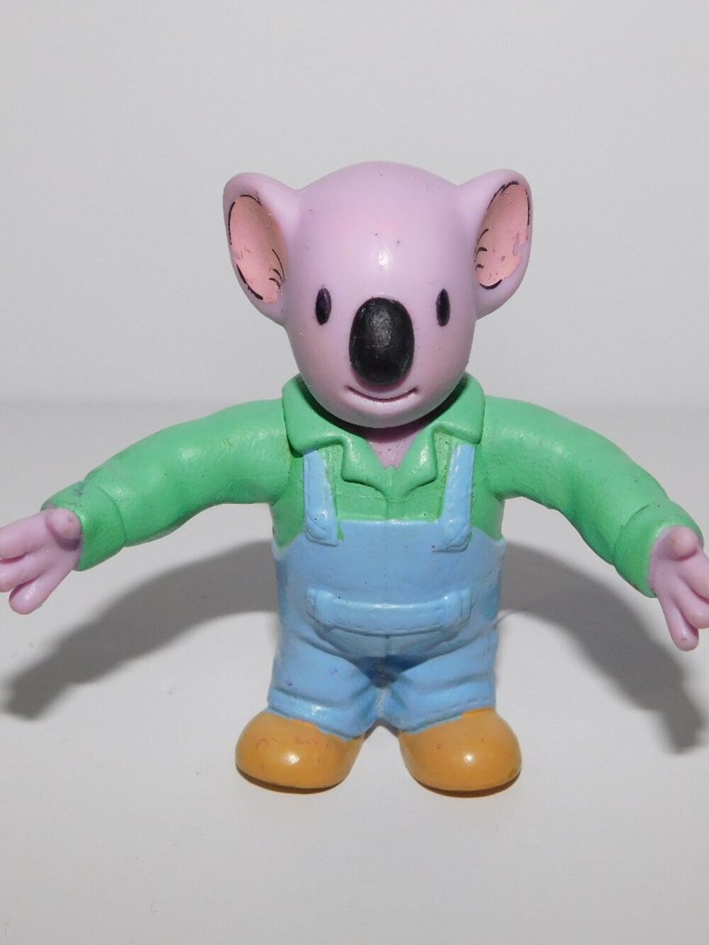 VTG The Koala Brothers Figure 2004 Purple Frank Overalls Mattel 3" Vinyl